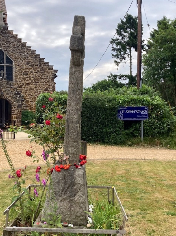 The memorial is leaning, a report confirmed