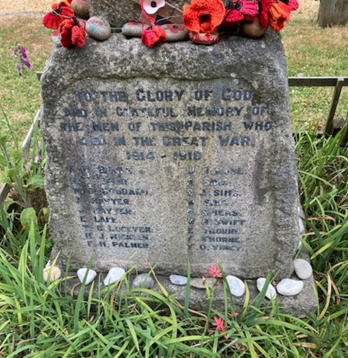 Names of the fallen would be cleaned and re-enamelled