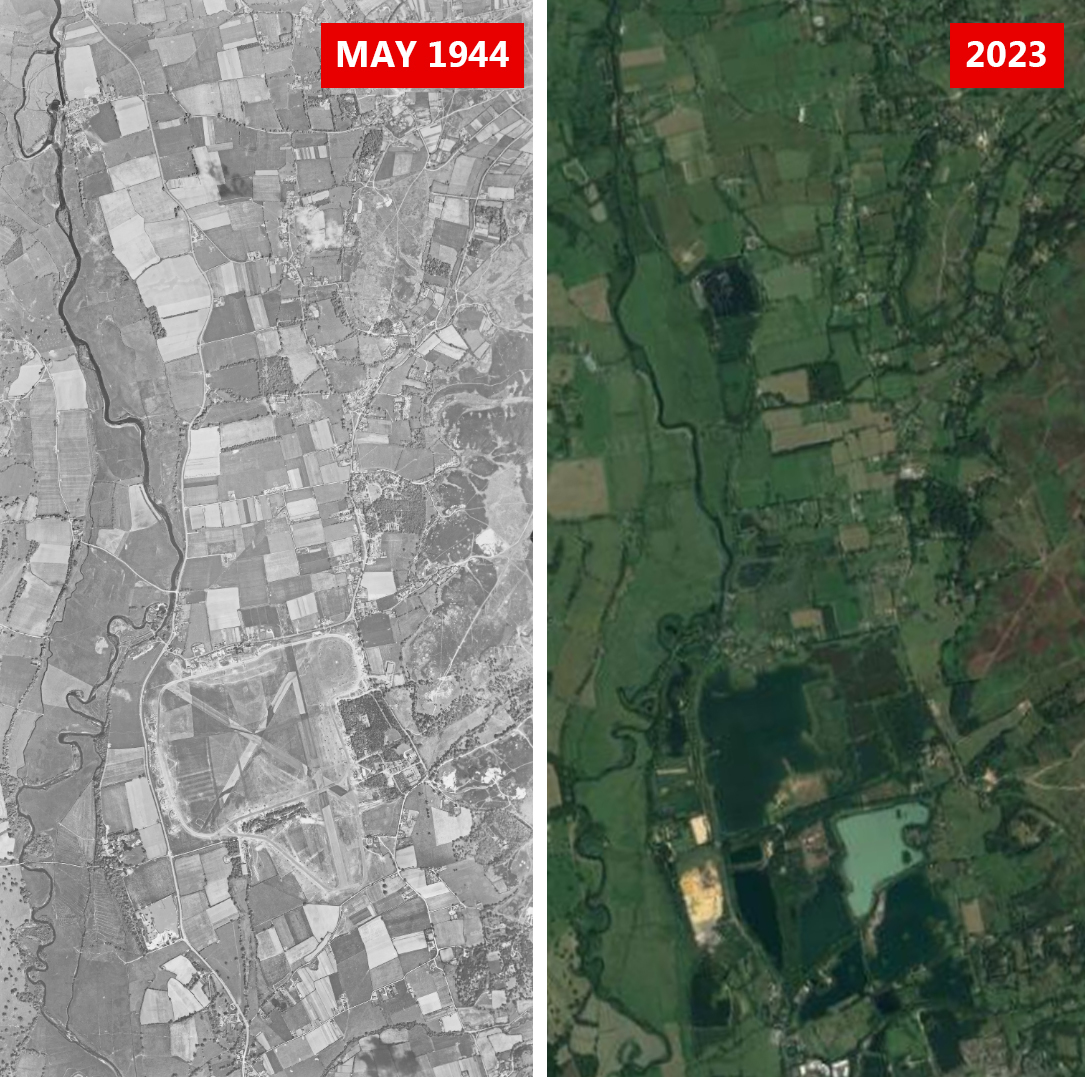 RAF Ibsley, Bickton and Hyde caught on camera by the USAAF in May 1944. Picture: Historic England Archive/USAAF Photography