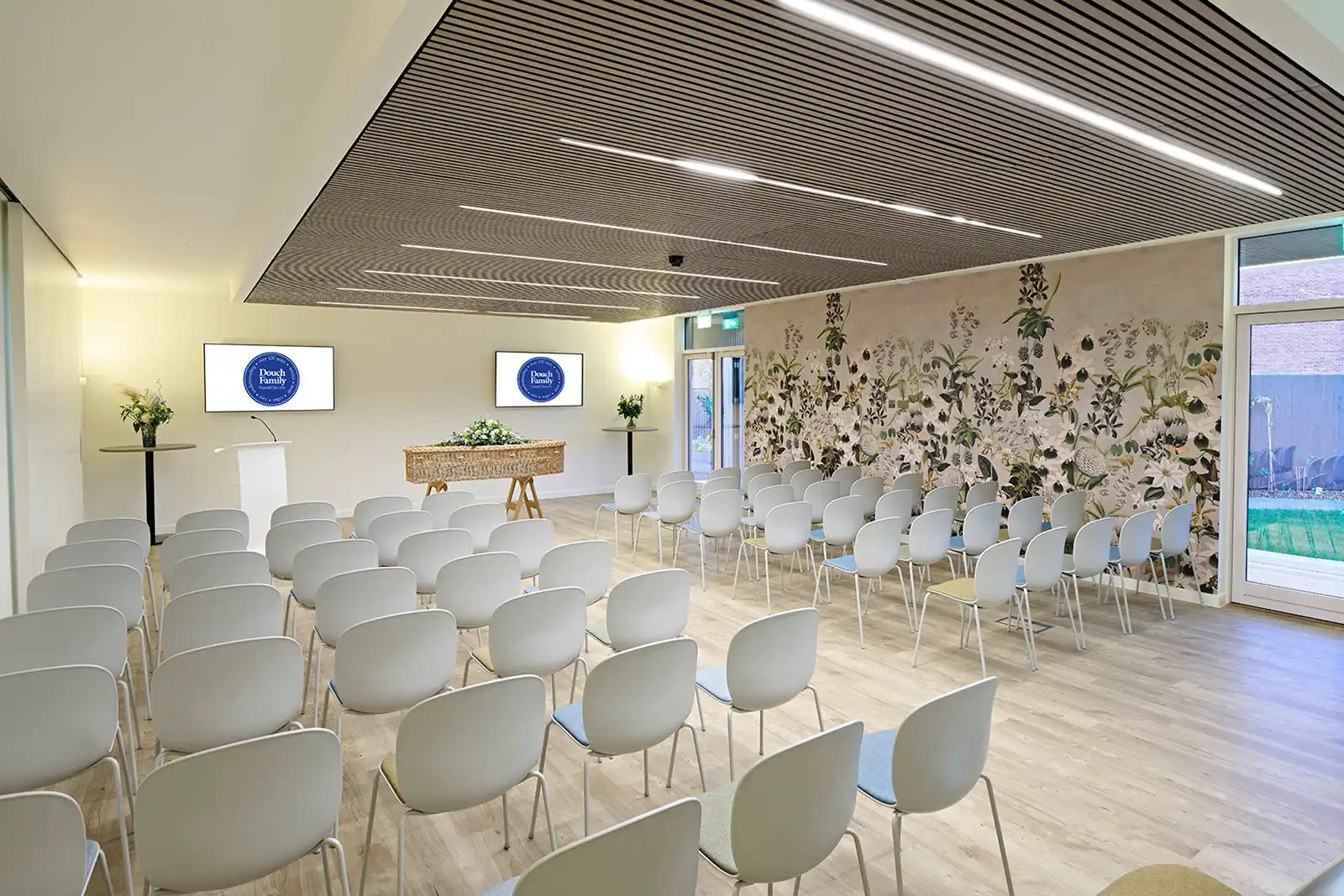 The work has created a flexible space at the Ferndown premises