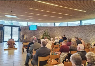 A Forest Holme Hospice Charity Light up a Life service