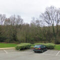 The alleged robbery took place in forest behind Morrisons in Verwood. Picture: Google