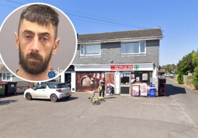 Luke Eamon Charig has been jailed for robbing Spar in Gordon Road, Wimborne