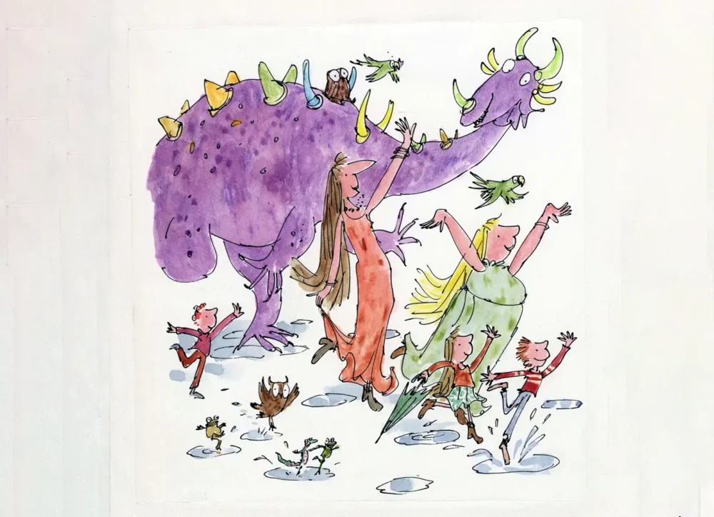 Mr Magnolia, by Quentin Blake. Picture: Quentin Blake