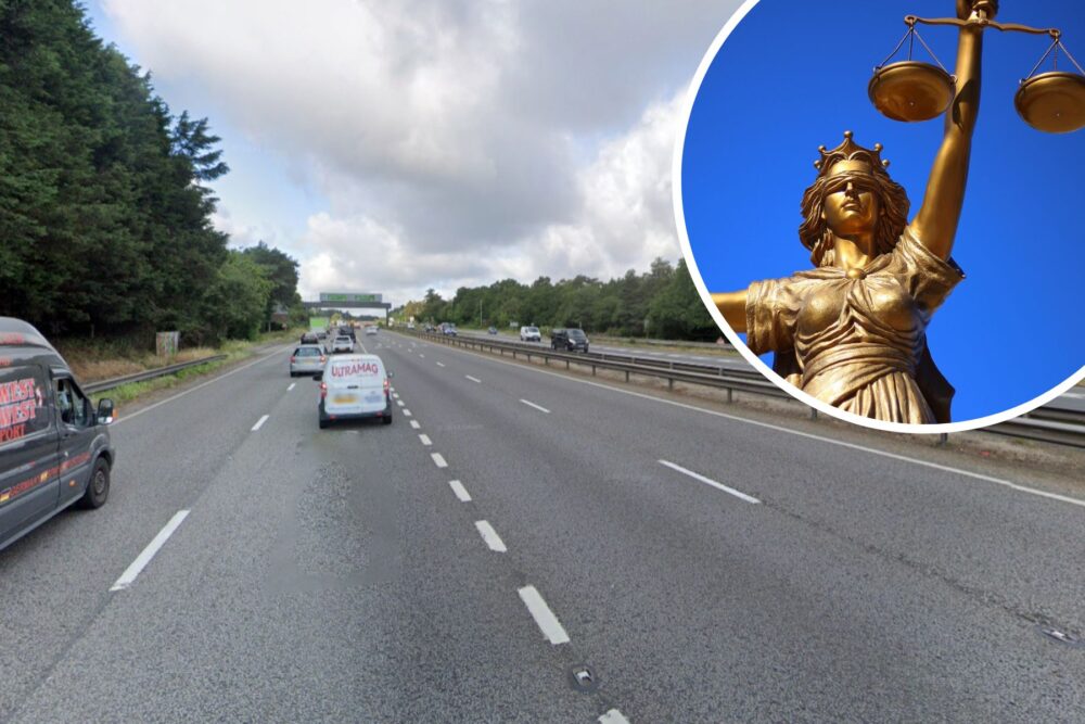 Davies was clocked at 76mph in a 50mph zone on Ringwood Road, St Leonards