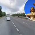 Davies was clocked at 76mph in a 50mph zone on Ringwood Road, St Leonards