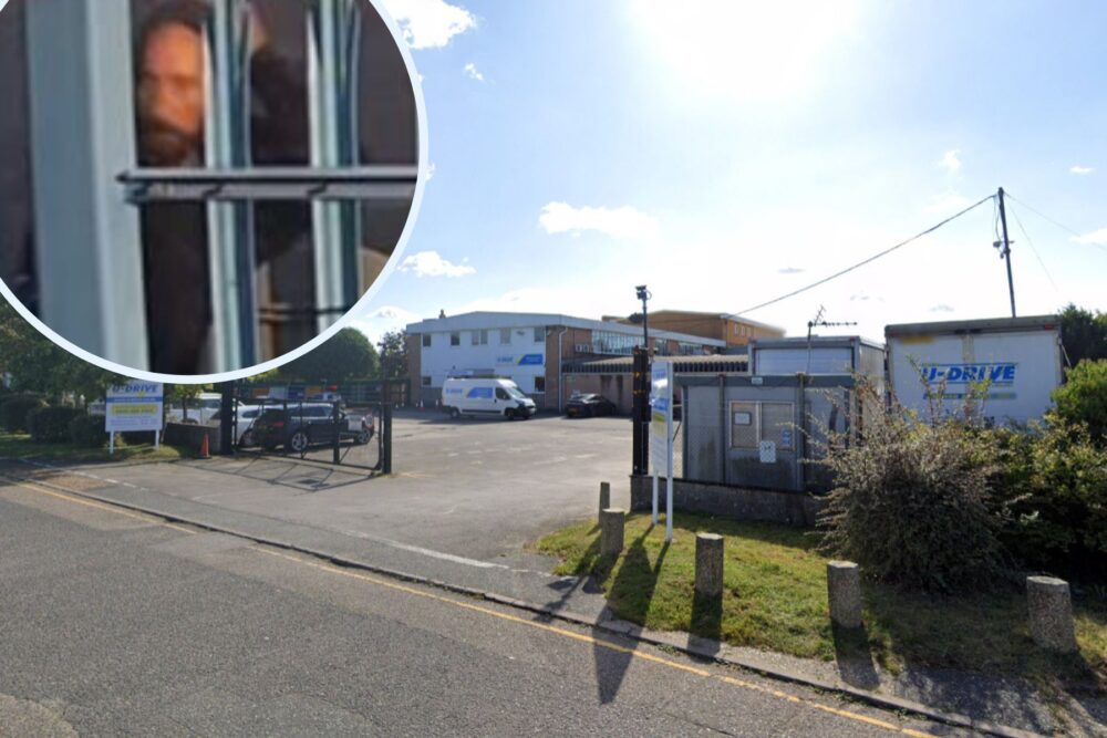 The offenders targeted U Drive premises in Poole, including this one in Fancy Road