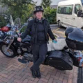 Dozens of motorbikes turned out at Upton Bay care home in Poole during a bike show