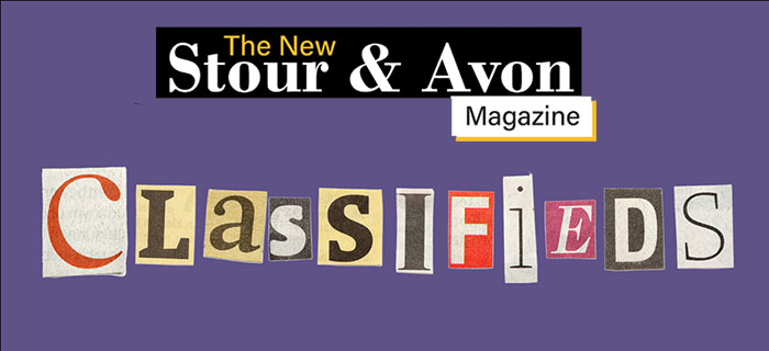 The New Stour Avon Magazine Classifieds