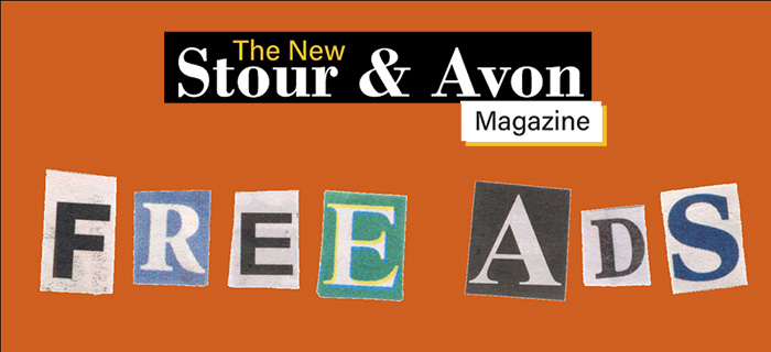 Stouravon & Avon Magazine Free Ads