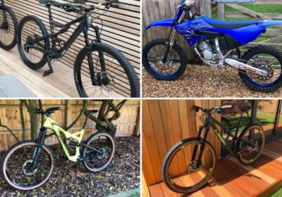 Three mountain bikes and a motorcycle were stolen in a burglary in Barton on Sea. Pictures: Hampshire Police