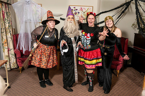 From left: Brook View Companionship Team leader Lauren Parrett, home manager Kerry Mason, housekeeping supervisor Kimberley Eary and Companionship Team member Robyn Vallier