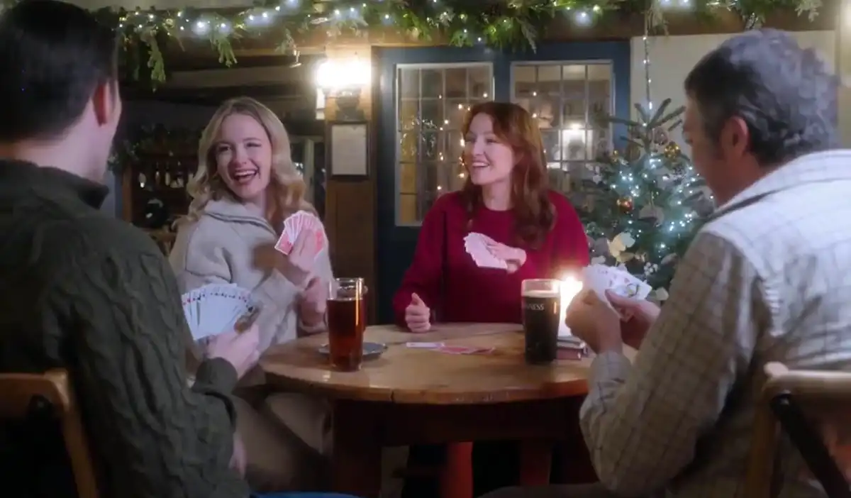 The Old Thatch was a location in Christmas in the Cotswolds. Picture: Channel 5