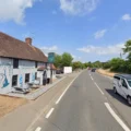 The crash happened on the A31 near the Coventry Arms pub. Picture: Google