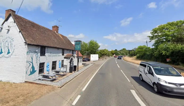 The crash happened on the A31 near the Coventry Arms pub. Picture: Google