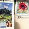 The Wimborne Community Garden calendar is available for £8