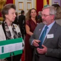 The Princess Royal presented the award at St James Palace in London