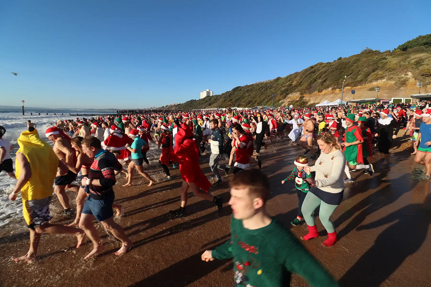 Hundreds expected at Christmas Day Dip at Boscombe | The New Stour And ...