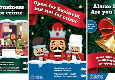 Dorset Police has released a series of posters for businesses this Christmas. Picture: Dorset Police