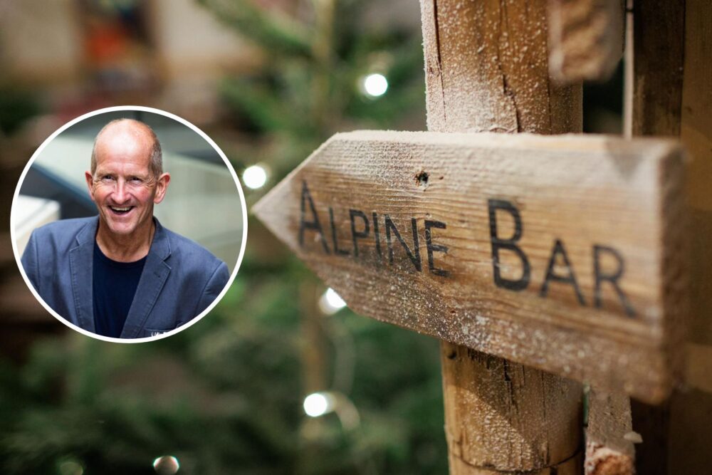 Eddie 'The Eagle' Edwards is set to be at the Olive Branch in Wimborne this evening