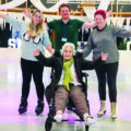 Eileen, of Poole, took to the ice in Bournemouth to mark her 102nd birthday