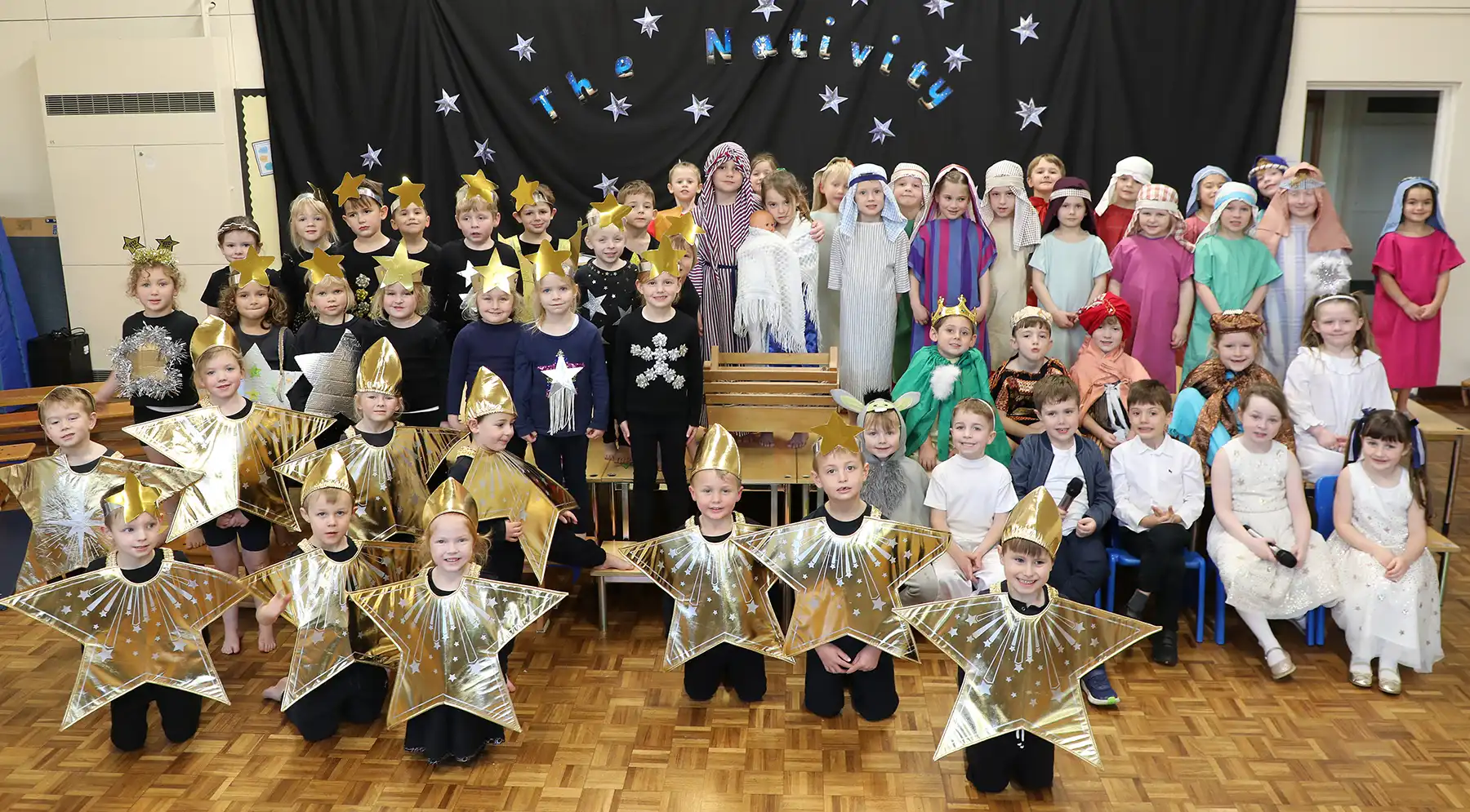 PICTURES Pupils put on traditional nativity at Hayeswood First School