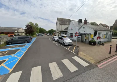 The alleged assault took place in Station Yard, Gillingham, police said. Picture: Google