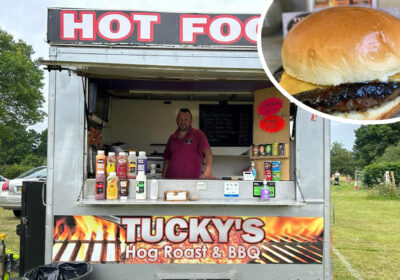 Graeme 'Tucky' Tuck will pitch his truck outside the White Heather on Friday nights. Photo: Graeme Tuck.