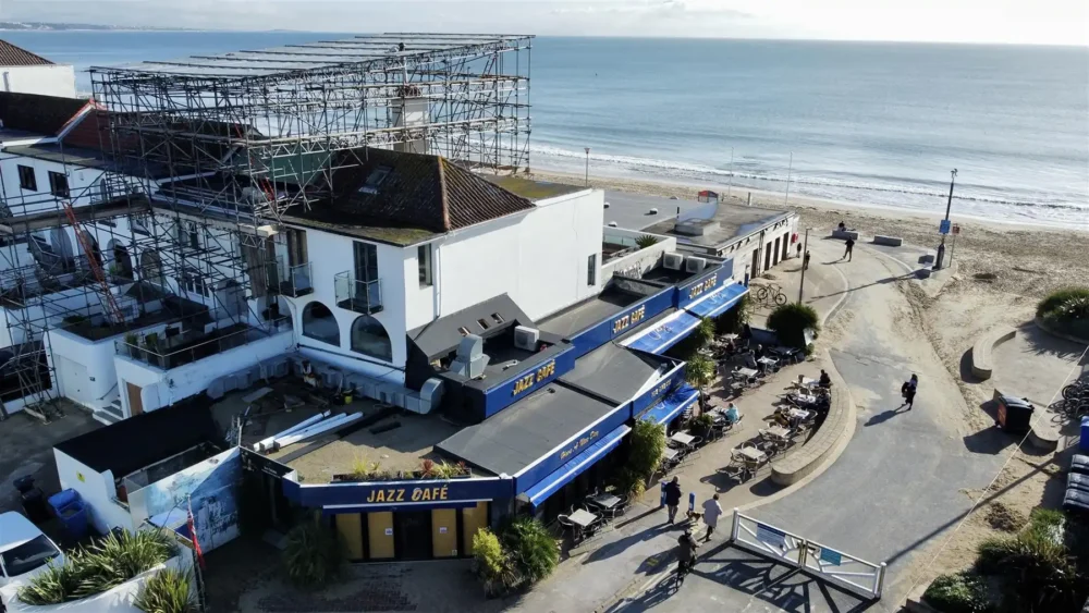 The Jazz Cafe in Sandbanks is up for sale. Pictures: Key Drummond