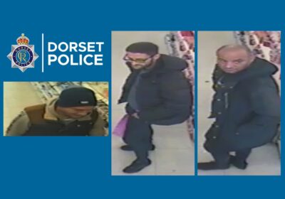 Officers are keen to trace these people after thefts from Boots in Broadstone. Picture: Dorset Police