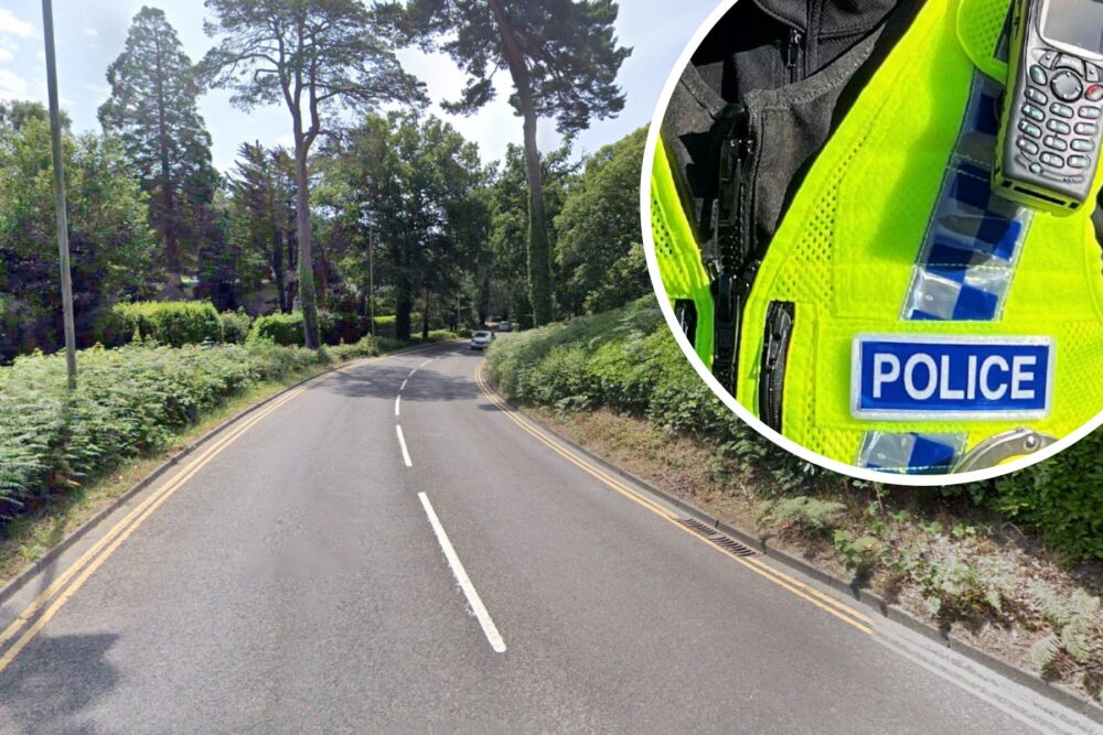 The man is said to have indecently exposed himself in The Avenue, Poole. Picture: Google