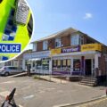 A man reportedly threatened staff with a kitchen knife during a robbery at Premier in Alder Road, Poole. Picture: Google