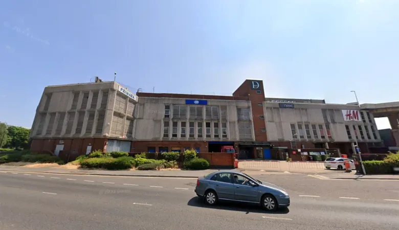 A fire was discovered in a lift at the Dolphin Centre in Poole. Picture: Google