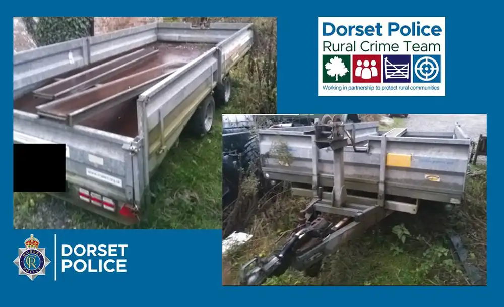 Police have issued these images of items stolen from the farm in Chettle, near Blandford. Picture: Dorset Police