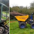 The plant was stolen from a field in Christchurch in the early hours of Sunday morning. Pictures: Dorset Police