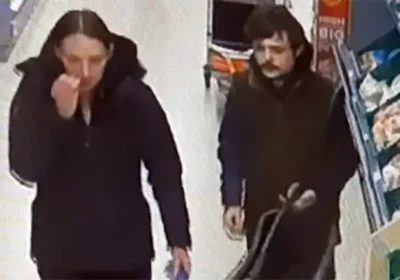 Police are keen to trace these people after thefts from Co-op in Fordingbridge. Picture: Hampshire Police