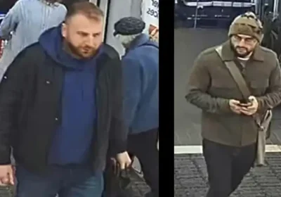 Police are keen to trace these people after thefts from Tesco in New Milton. Picture: Hampshire Police