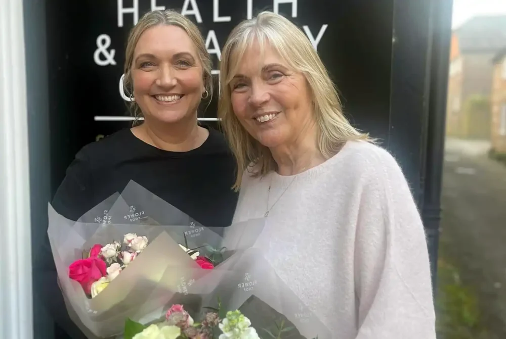 Sam and Maggie at Blandford Health & Beauty Centre, which has closed after 20 years