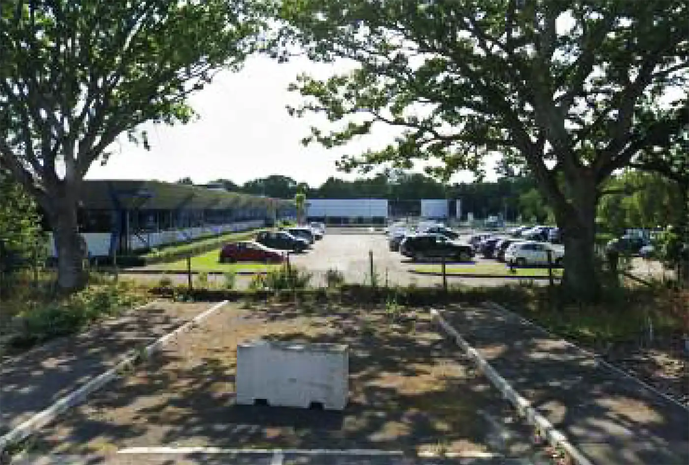 The proposed access off Vulcan Way