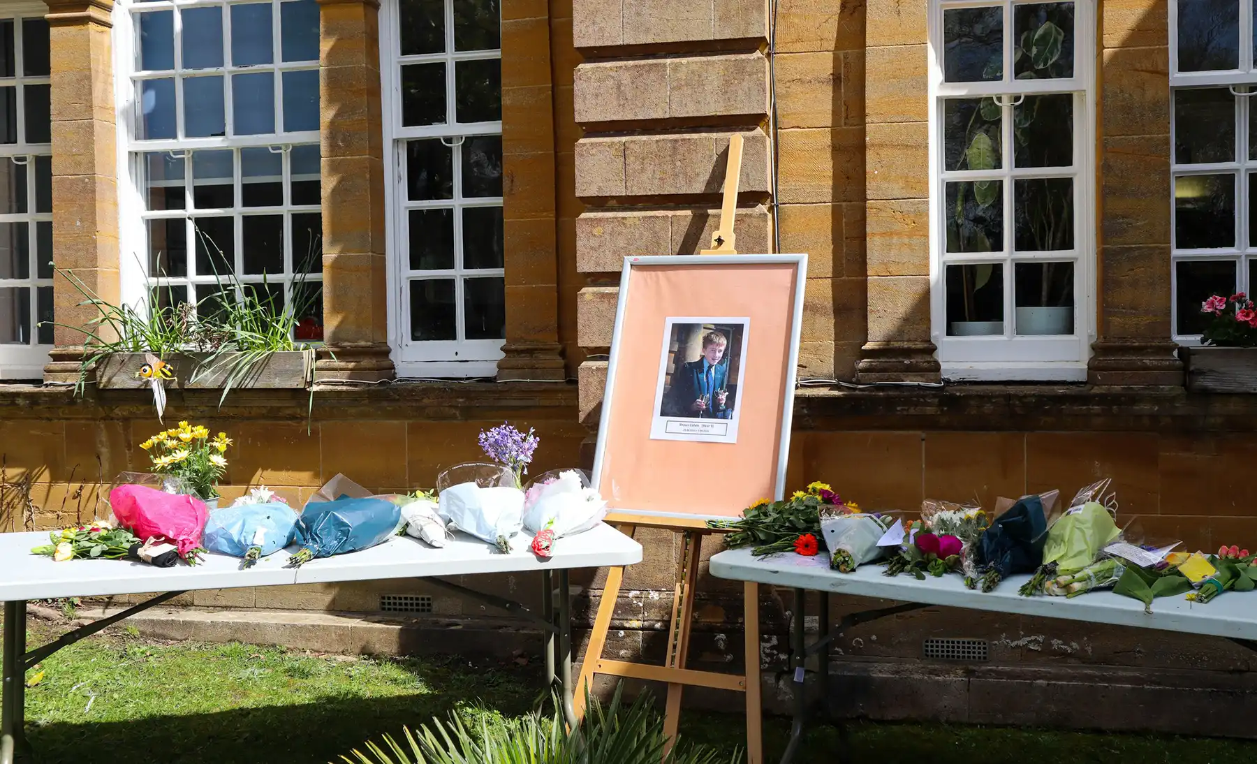 A book of condolence has also been opened at Lychett Minster School