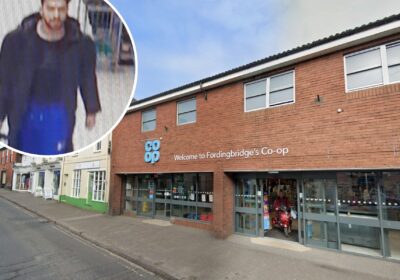 Police are keen to trace this person after items were stolen from Co-op in Fordingbridge High Street. Picture: Hampshire Police