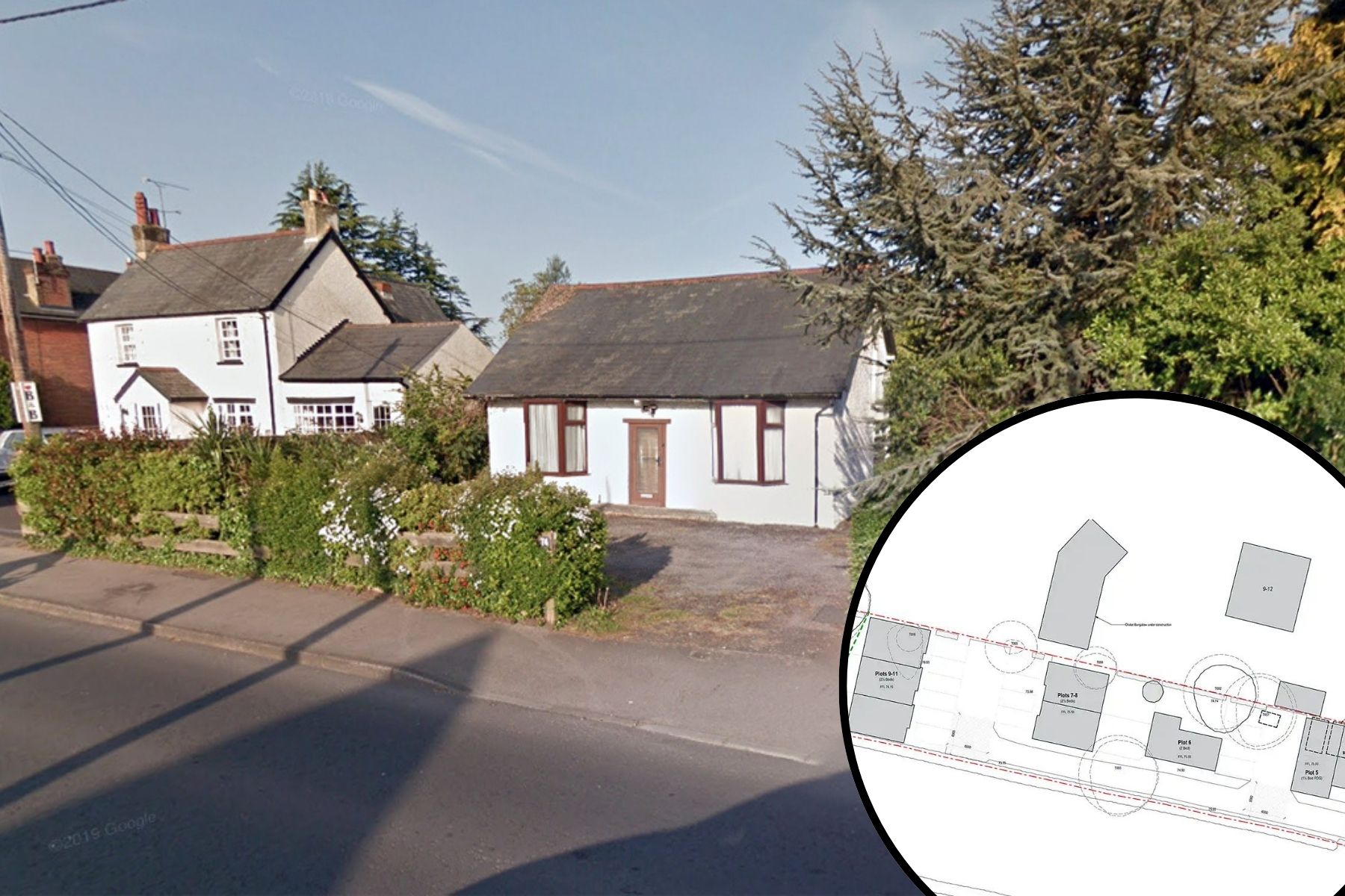 Corfe Mullen bungalow could be demolished and replaced with 11 new