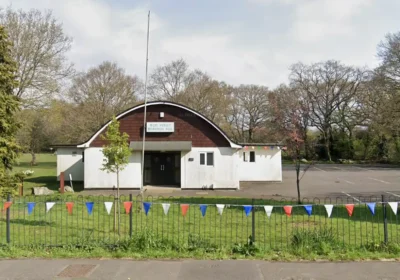 Thieves targeted West Parley Memorial Hall. Picture: Google
