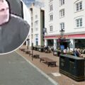 A man hurled abuse at a group sitting outside The Quay, in Poole, police said. Pictures: Google/Dorset Police