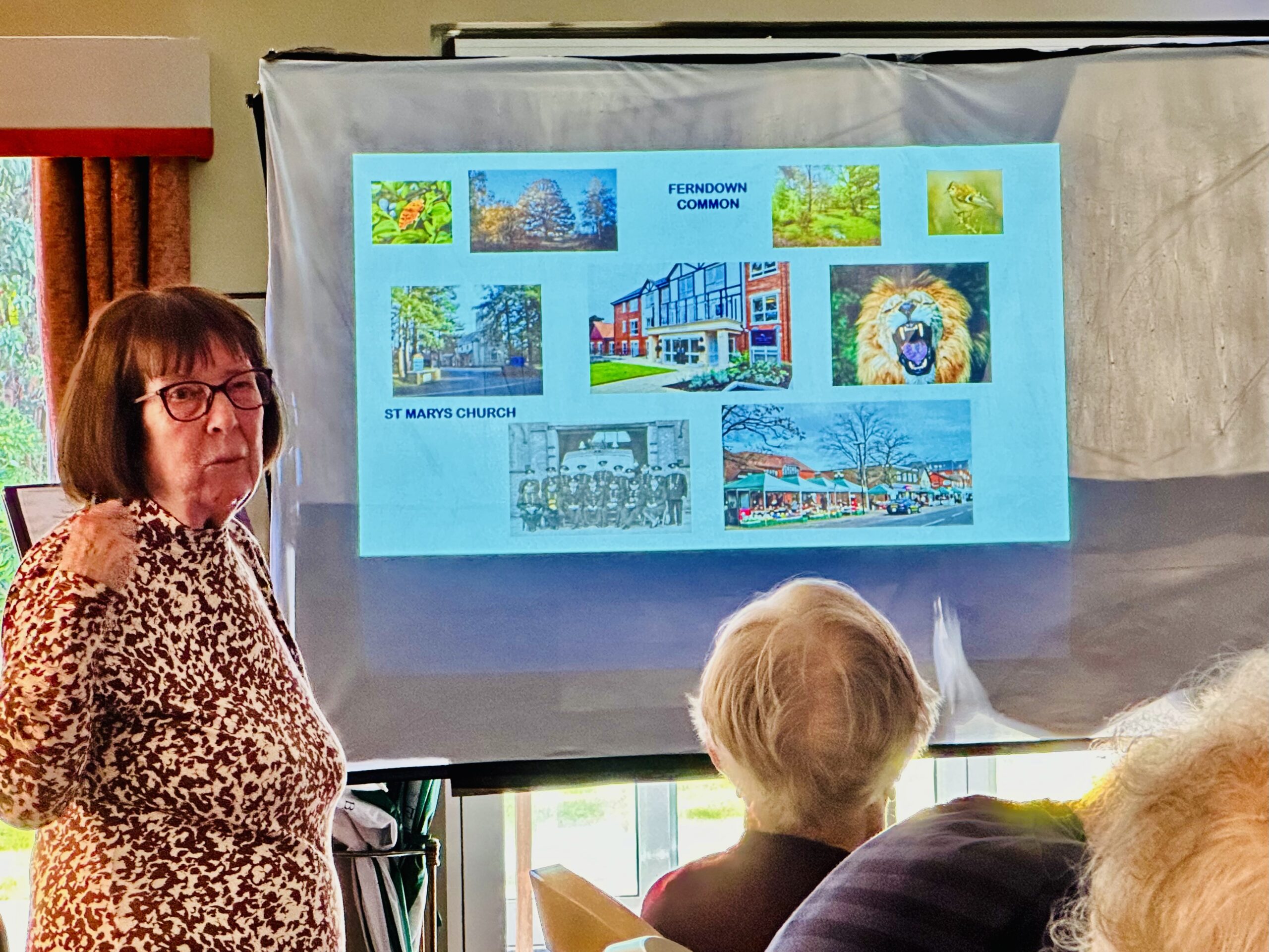 Residents learned more Ferndown zoo Picture: Kings Park Care Home