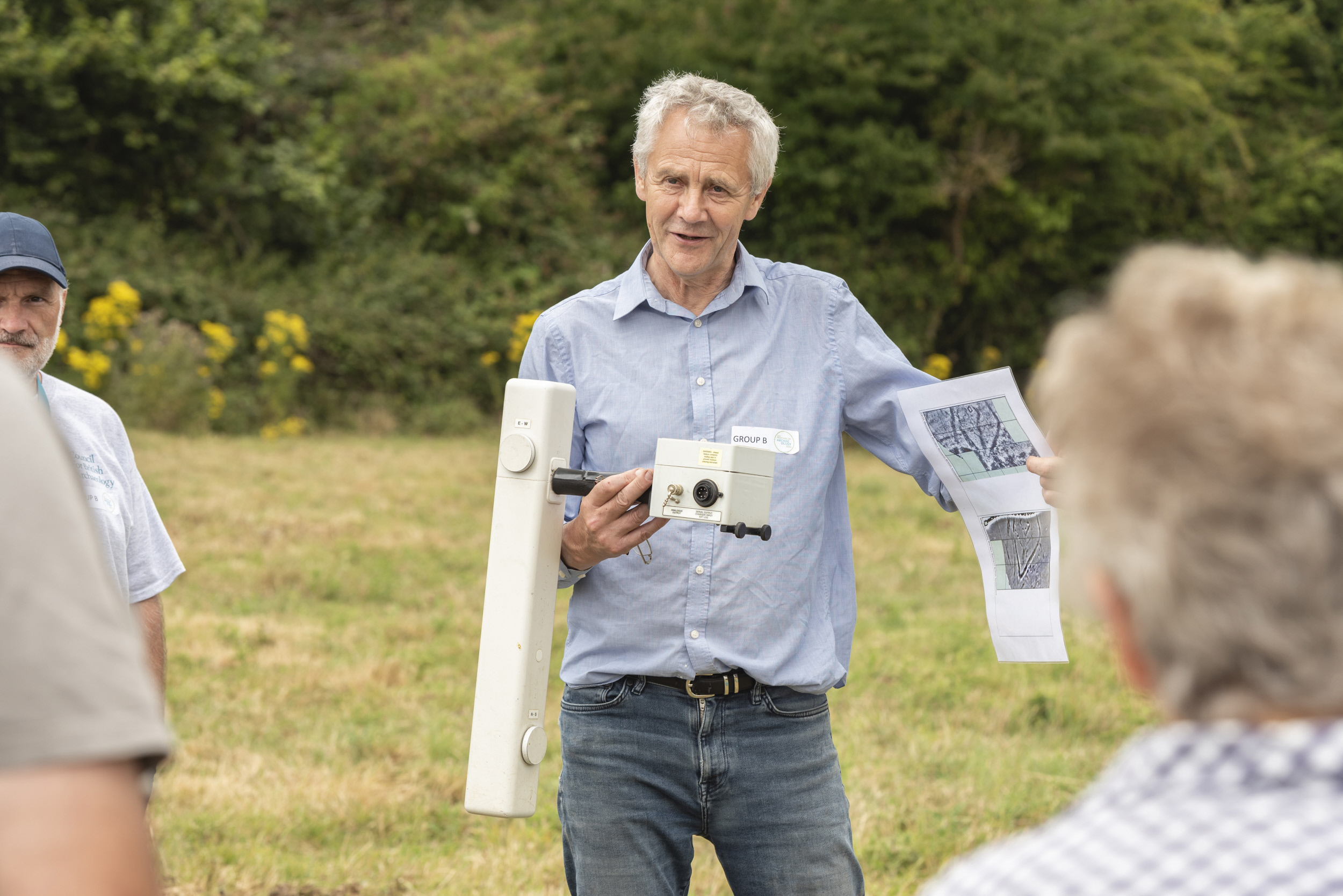 National Trust archaeologist Martin Papworth Picture: National Trust, Paul Harris