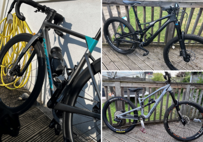 The three bikes stolen from a garage in Poole. Pictures: Dorset Police