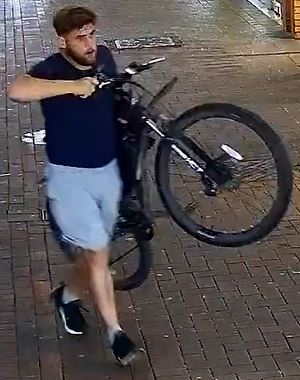 The bike was stolen from Falkland Square, Poole, on July 31. Picture: Dorset Police