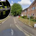 The charge comes after an alleged incident at Eagle House Gardens, Blandford. Picture: Google