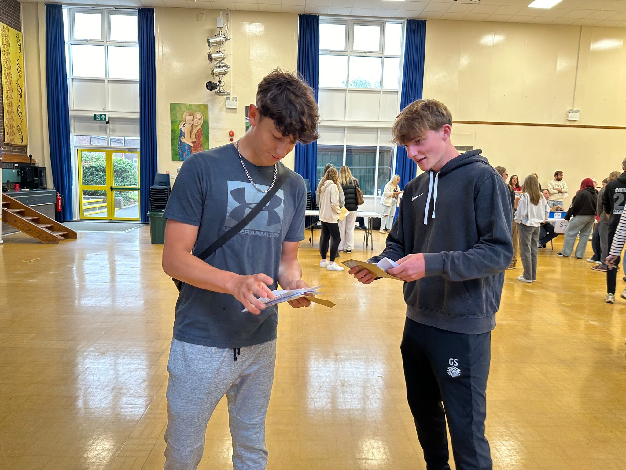 Zach Mansbridge and Finn Rawlings Picture: Ferndown Upper School